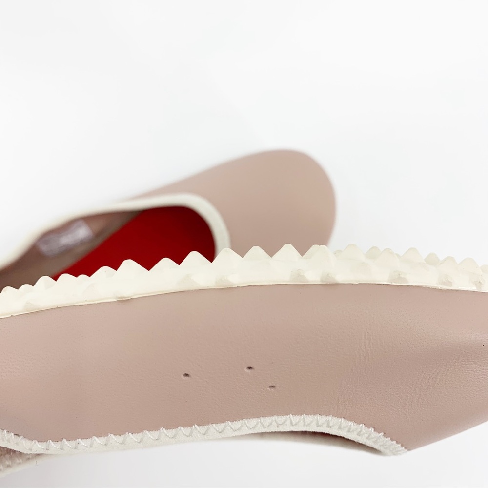 Plae Crosby Dusty Rose Ballet Flats - packable leather minimalist shoes - Picture 4 of 8